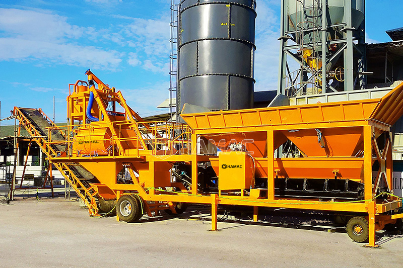 Portable Concrete Batching Plant